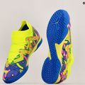 PUMA Future Match Energy IT + Mid Jr Kinder Fußballschuhe Ultra Blau/Gelb Alert/Leuchtend Pink 17