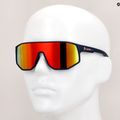 Red Bull Spect Dash blau/braun mit rotem Spiegel Fahrradbrille 8