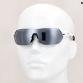 Tifosi Slice matte weiß/Rauch/ac rot/klar Fahrradbrille 8