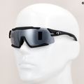 Tifosi Aethon 3 matt schwarz/rauch/ac rot/klar Fahrradbrille 7