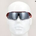 Tifosi Alliant 3 schwarz rot/rauch/ac rot/klar Fahrradbrille 7