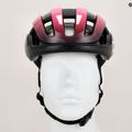 Fahrradhelm POC Omne Lite fluorescent pink/uranium black 9