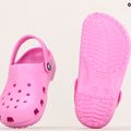 Crocs Classic Clog Kinder Pantoletten taffy rosa 13