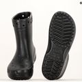 Herren Crocs Classic Regenstiefel schwarz 12