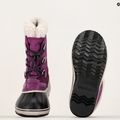 Kinder-Trekking-Stiefel Sorel Yoot Pac Nylon Wp wild iris/dunkle Pflaume 14