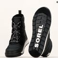 Kinder-Trekkingstiefel Sorel Whitney II Short Lace Wp schwarz/schwarz 15