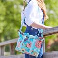 Basil Bloom Field Fahrradtasche blau B-18151 7