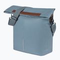 Fahrradträger Tasche Basil City Shopper Vegan Leder 16 l blau 2