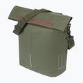 Fahrradträger Tasche Basil City Shopper Vegan Leder 16 l moosgrün 2