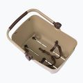 Basil Buddy 32 l braun hinten Haustier Fahrradkorb 3