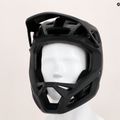 Fox Racing Proframe mattschwarzer Fahrradhelm 15