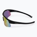 Rogelli Pulse schwarz/gelb/klar Sonnenbrille 5