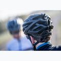 Rogelli Tecta schwarzer Fahrradhelm 16