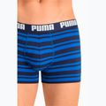 Boxershorts Herren PUMA Heritage Stripe 2szt blue 5