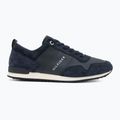 Tommy Hilfiger Herrenschuhe Iconic Leder Wildleder Mix Runner Mitternacht 2