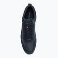Tommy Hilfiger Herrenschuhe Iconic Leder Wildleder Mix Runner Mitternacht 5
