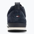 Tommy Hilfiger Herrenschuhe Iconic Leder Wildleder Mix Runner Mitternacht 6
