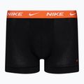 Herren Nike Everyday Cotton Stretch Trunk Boxershorts 3 Paar schwarz/violett/orange 4