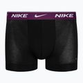 Herren Nike Everyday Cotton Stretch Trunk Boxershorts 3 Paar türkis/violett/blau 2