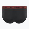 Nike Everyday Cotton Stretch Brief für Männer 3 Paar Cyber schwarz/grau/dunkel pony 3