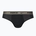 Nike Everyday Cotton Stretch Brief für Männer 3 Paar Cyber schwarz/grau/dunkel pony 5