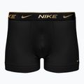 Herren Boxershorts Nike Everyday Cotton Stretch Trunk 3 Paar schwarz silber/rot gold/schwarz gold 2