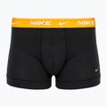 Herren Boxershorts Nike Everyday Cotton Stretch Trunk 3 Paar schwarz/gold/hyper crimson 2