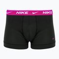 Herren Boxershorts Nike Everyday Cotton Stretch Trunk 3 Paar schwarz/gold/hyper crimson 3