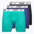 Herren Nike Everyday Cotton Stretch Boxershorts 3 Paar staubiger Kaktus/Ostblau/Arm Marineblau