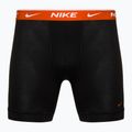 Herren Nike Everyday Cotton Stretch Boxershorts 3 Paar schwarz team orange/rot/schwarz 3