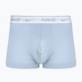 Herren Boxershorts Nike Everyday Cotton Stretch Trunk 3 Paar helles Armeeblau/blaue Kraft/weißer Bund 5