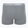 Herren Boxershorts Nike Everyday Cotton Stretch Trunk 3 Paar schwarz/iron game/cool grey Hochglanz texturiert wb 5
