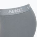 Herren Boxershorts Nike Everyday Cotton Stretch Trunk 3 Paar schwarz/iron game/cool grey Hochglanz texturiert wb 6