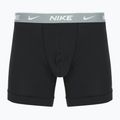 Herren Nike Everyday Cotton Stretch Boxershorts 3 Paar bi/iron grau/klar grau hochglanz texturiert wb 2