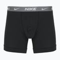 Herren Nike Everyday Cotton Stretch Boxershorts 3 Paar bi/iron grau/klar grau hochglanz texturiert wb 6