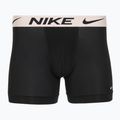 Herren Nike Dri-Fit Essential Micro Boxer Brief 3 Paar blk gewaschene Koralle/Olive Aura/Arbtrakt blauer Rand wb 2