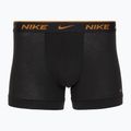 Herren Boxershorts Nike Everyday Cotton Stretch Trunk 3 Paar schwarz lig crim/des och/deep night Logo-Bund 2