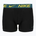 Herrenboxershorts Nike Dri-Fit Essential Micro 3 pairs blklightcrimson/ brightcitron/evergreenaur 2