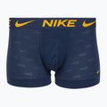 Nike Elite Breathe Trunk Herren Boxershorts 3 Paar Foto Blau/Midnight Navy/Schwarz 3