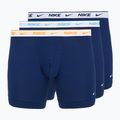 Herrenboxershorts Nike Essential Cotton Stretch 3 pairs blue graphite