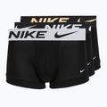 Herrenboxershorts Nike Dri-Fit Essential Micro Trunk 3 moonlight pairs