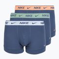 Herrenboxershorts Nike Cotton Stretch Trunk 3 pairs mineral
