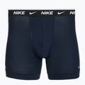 Herrenboxershorts Nike Cotton Stretch Boxer Brief black/blue/navy 3