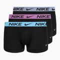 Herrenboxershorts Nike Dri-Fit Essential Micro Trunk 3 pack aluminum