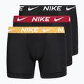 Herrenboxershorts Nike Dri-Fit Essential Micro 3 pack metal grey