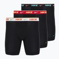 Herrenboxershorts Nike Long Boxer Brief steel grey