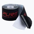 Pure2Improve schwarz/rotes Kinesiotaping-Band