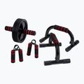 Pure2Improve Strength rot/schwarzes Krafttrainingsset P2I230040