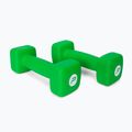 Pure2Improve grün 2kg Neopren Hanteln P2I201400