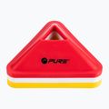 Pure2Improve Triangle Training Cones Set 20 Stück weiß/rot/gelb 2